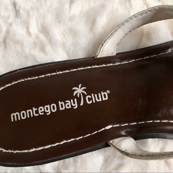 Montego Bay Club Flat Thong Slip On Sandals Size 7 - Picture 5 of 14
